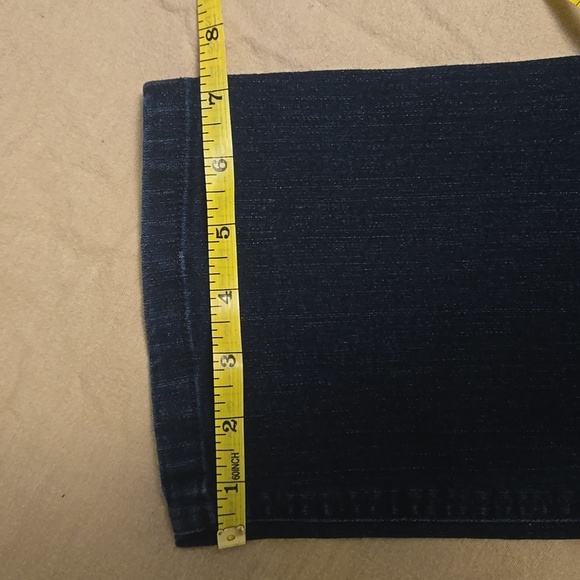 Northern Reflections dark blue jeans straight leg size 6 x 31 - Picture 4 of 9